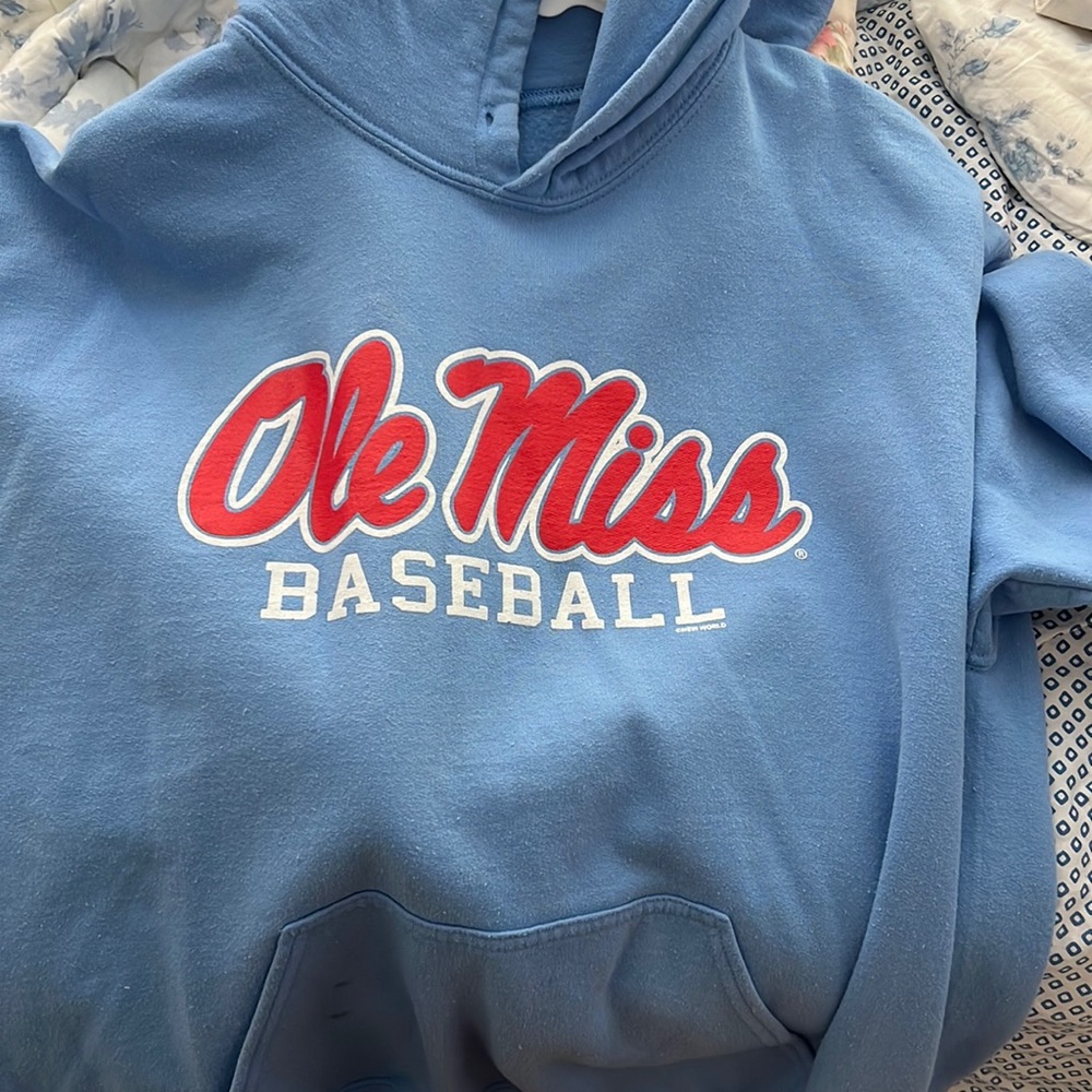 ole miss baseball hoodie